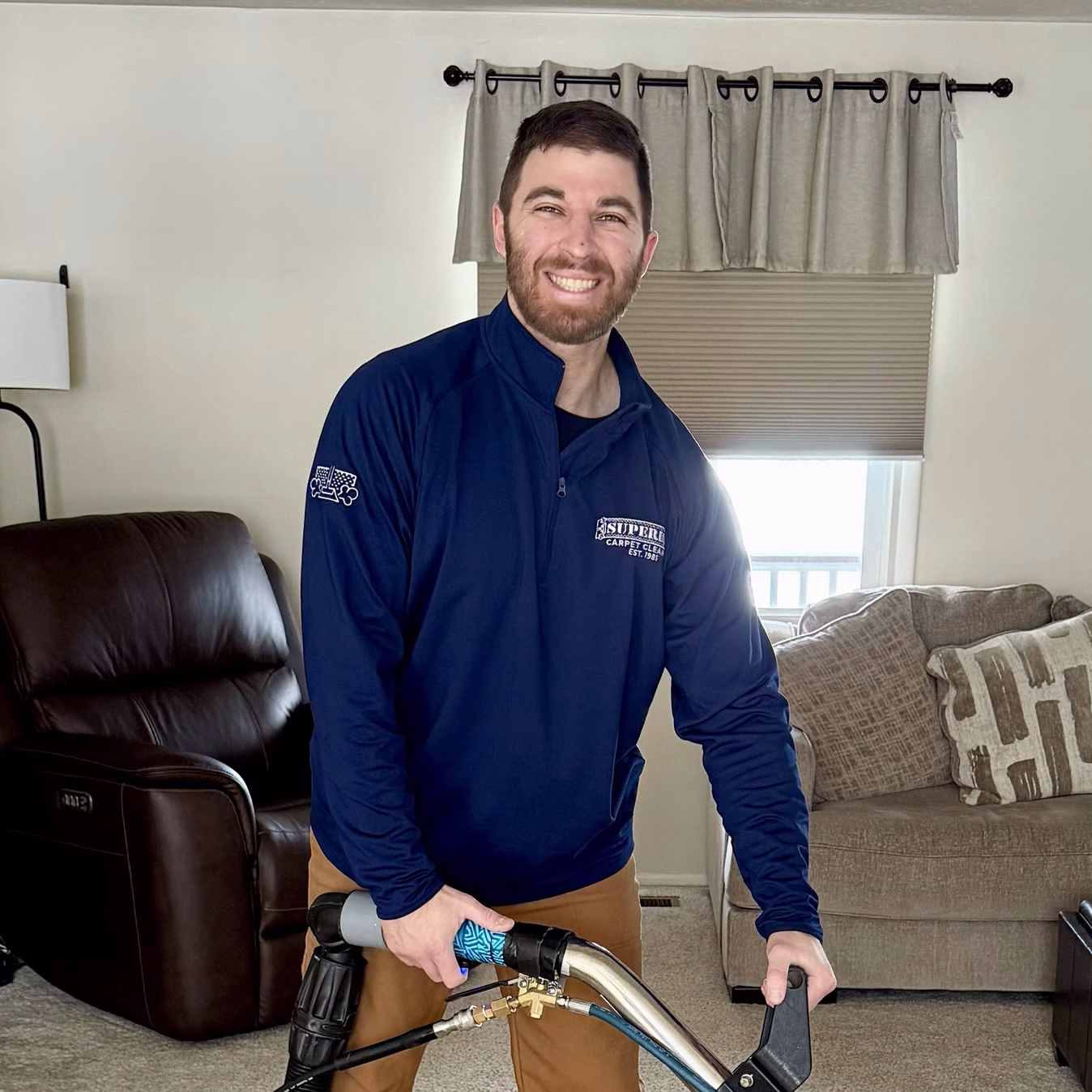 Nicholas Samples - Owner of Superior Carpet and Tile Cleaning